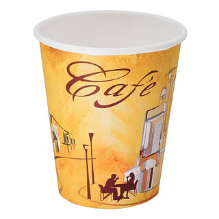 Kaffeebecher CofeToGo Becher CAFE DE PARIS, Pappe ...