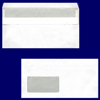 Briefumschlag DL-C5/6 220x110mm, 72gr, SK MF, weiß, ...