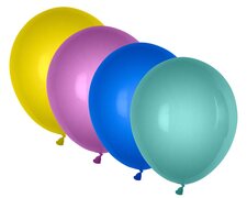 Luftballons metallic bunt gemischt Ø 250 mm, Größe M,  10 Stk.