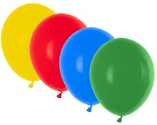 Luftballons bunt gemischt Ø 300 mm, Größe L, 100 Stk.