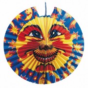 Lampion kokardenfrmig SONNE + STERNE  45cm