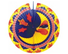 Lampion kokardenfrmig MOND  33 cm