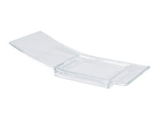 Alufix Fingerfood gebogener Teller 40 x 100 x 21 mm, PS transparent 24 Stk.