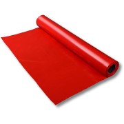 LDPE-Folie Dekofolie Tischdecke, rot opak, 2300mm x 50m, 100my