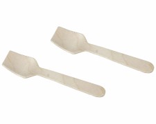 Eislffel aus Holz, 9.5cm, 100 Stk.