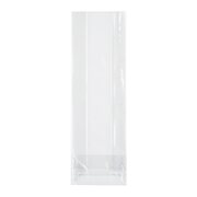 Blockbodenbeutel OPP Siegelnaht transparent  55 + 35mm x 180mm 40my, 1000 Stk.