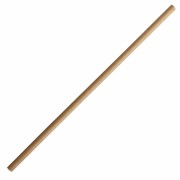 Papiertrinkhalme gerade, natur bis 20 cm Ø 6 mm, 100 Stk.
