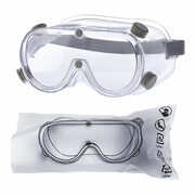 Schutzbrille geschlossen mit PVC Band, Polycarbonat-Linsen und Anti-Beschlag