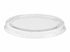 Deckel f�r Dressingbecher Dipschale 30ml aus PLA rund, 50 Stk.