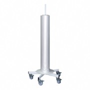 Folienspender senkrecht für Folienbreite bis 1250 mm, medizinischer Bereich weiß