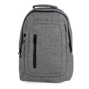 Laptop Notebook Rucksack aus recycelten Pet-Flaschen 445 x 300 x 95 mm, grau