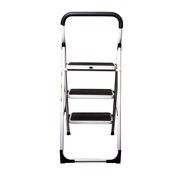 PAVO Premium 3-Stufen Haushaltsleiter Stehleiter Klappleiter 108cm aus Aluminium