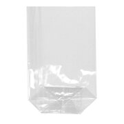 Bodenbeutel PP 15 cm x 10 cm x 3,5 cm transparent, 100 Stk.