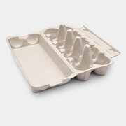 Eierverpackungen f�r 10 Eier uni wei�lich, 82 Stk., f�r S, M, L