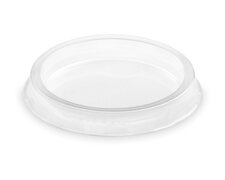Kunststoffdeckel Transparent mit   73mm fr Eisbecher, 75 Stk.