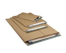 Wellpappe-Versandtasche W01.13, 735x1055x -55mm stabil fr Kalenderversand braun
