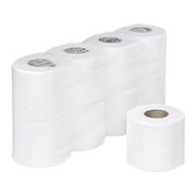 Ecoline Toilettenpapier 3-lagig aus Zellstoff  250 Blatt 9,6x11,3 cm, 64 Rollen