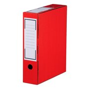 Archiv-Ablagebox 315x76x260mm wiederverschließbar rot