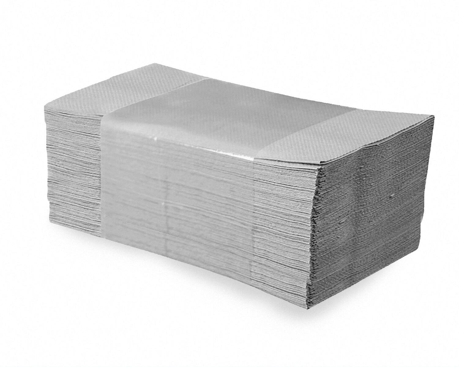 Falthandtücher Papierhandtuch 25x23cm 1-lagig natur geprägt Zick Zack, 5000 Stk.