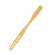 Fingerfood-Spieße aus Bambus GABEL 90 mm, stabil und splitterfrei, 100 Stk.