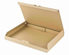 Versandkarton 310x225x30mm schnelle Aufrichtung Steckverschluss Maxibrief DHL briefkastentauglich Hhe 3cm A4 braun