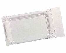 Pappteller 28 3/4M | 8 x 18 cm + Abriß, 250 Stk.