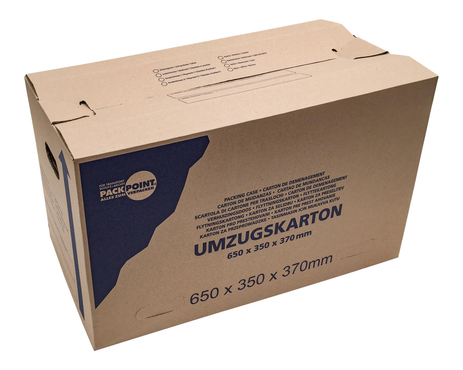 Umzugskarton Transportkarton X-LARGE, 660 x 360 x 385 mm