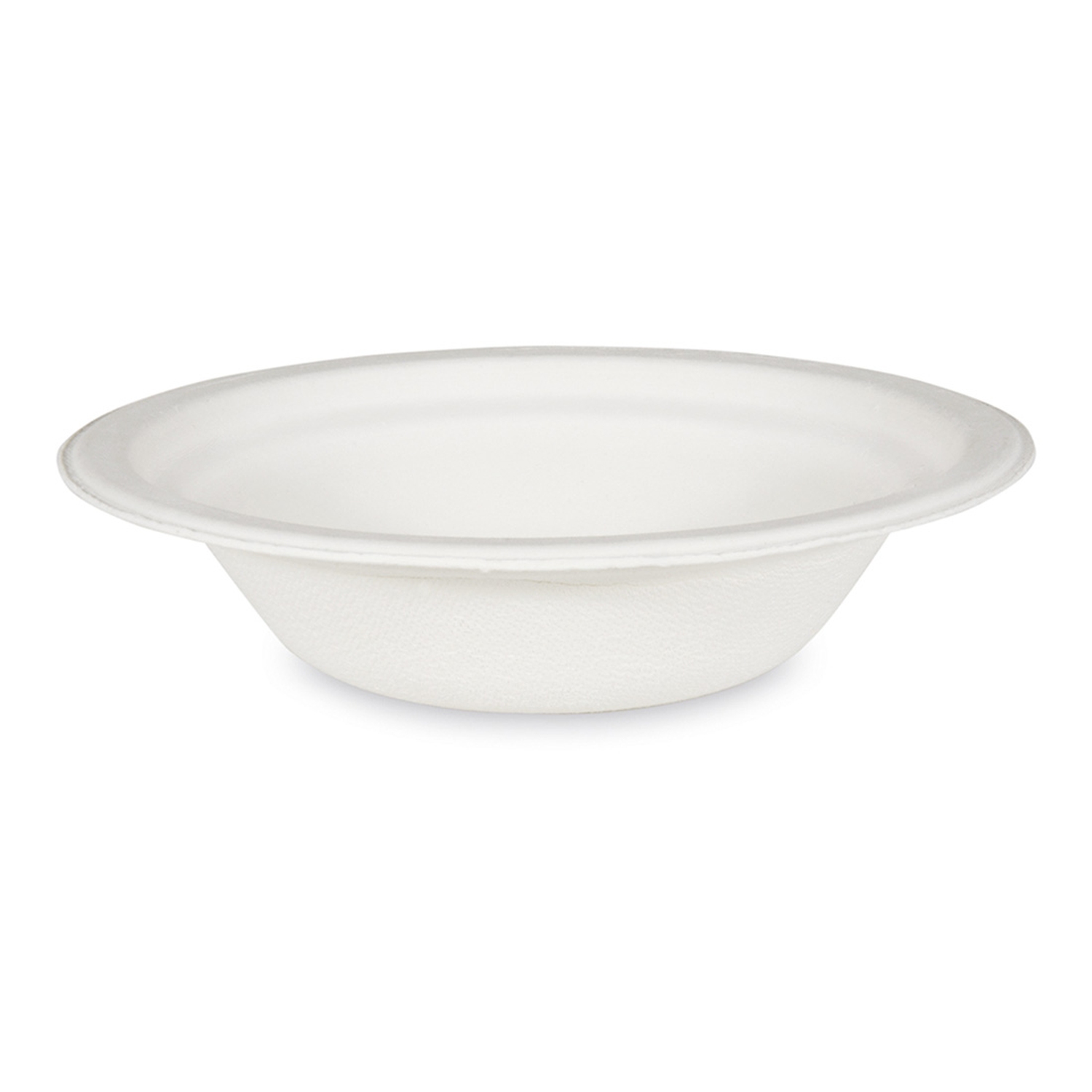 Bio Suppenteller Salatschalen Schale rund Zuckerrohr 300ml Ø15 x 4.5cm, 50 Stk.