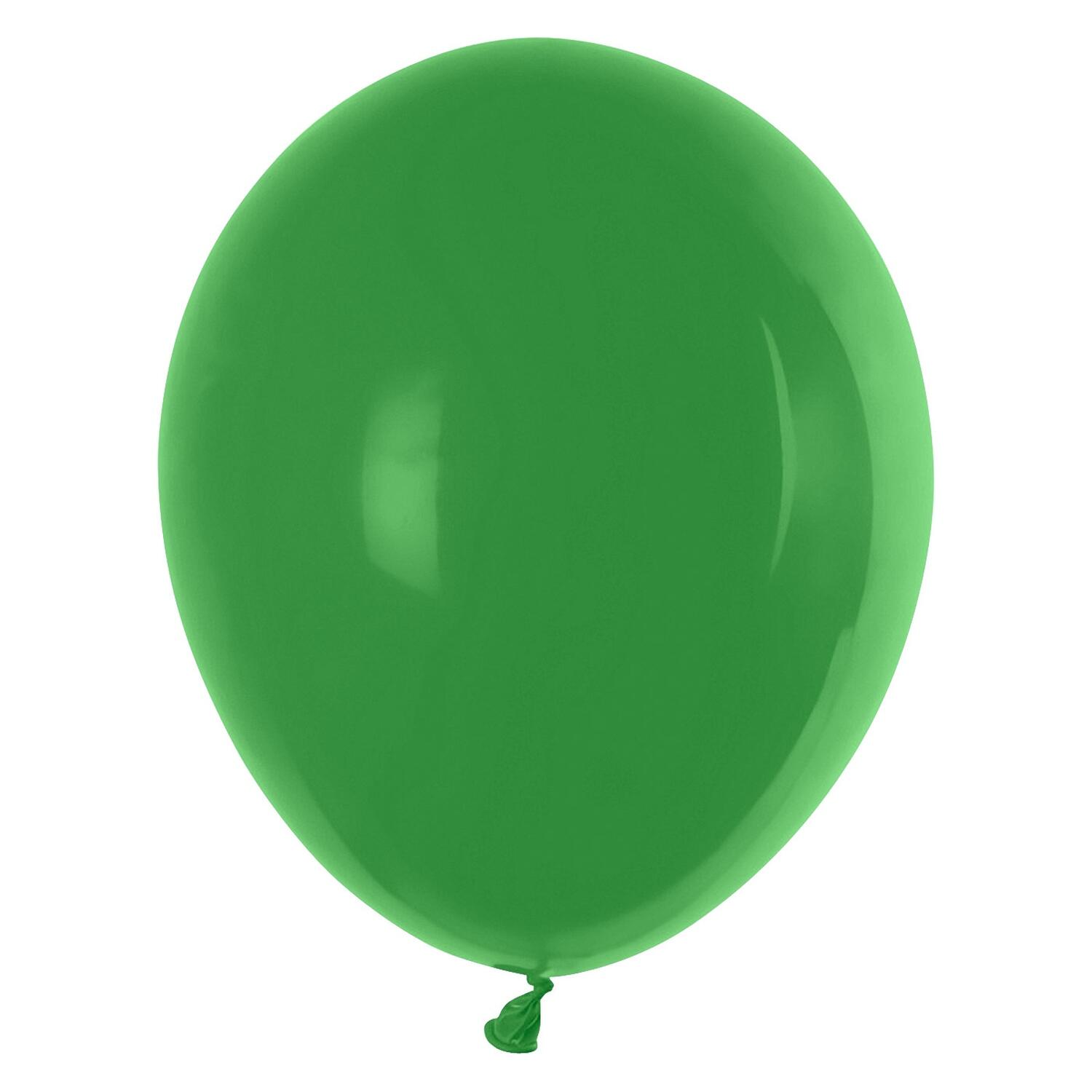 Luftballons grün Ø 250 mm, Größe M, 100 Stk.