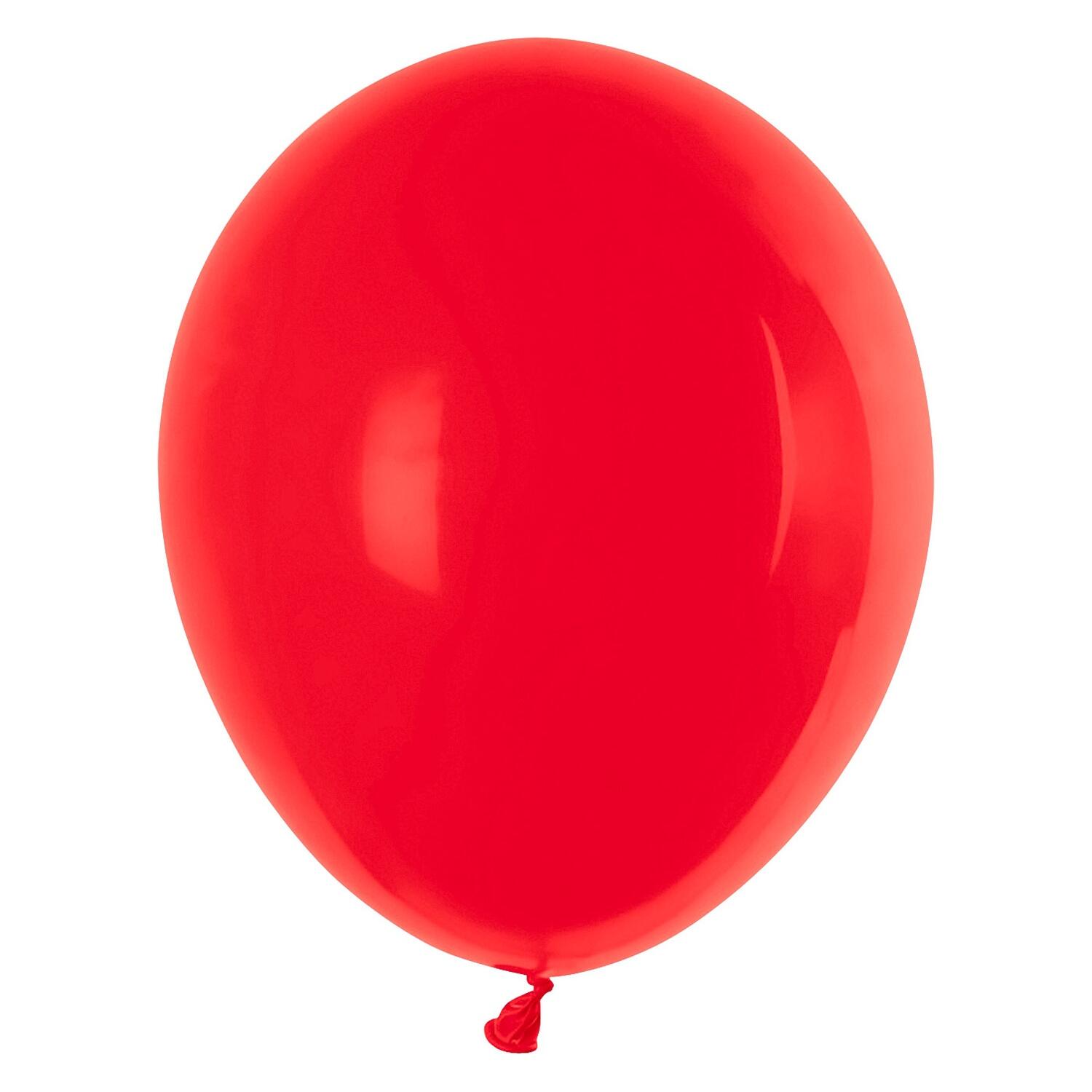 Luftballons rot Ø 250 mm, Größe M, 10 Stk.