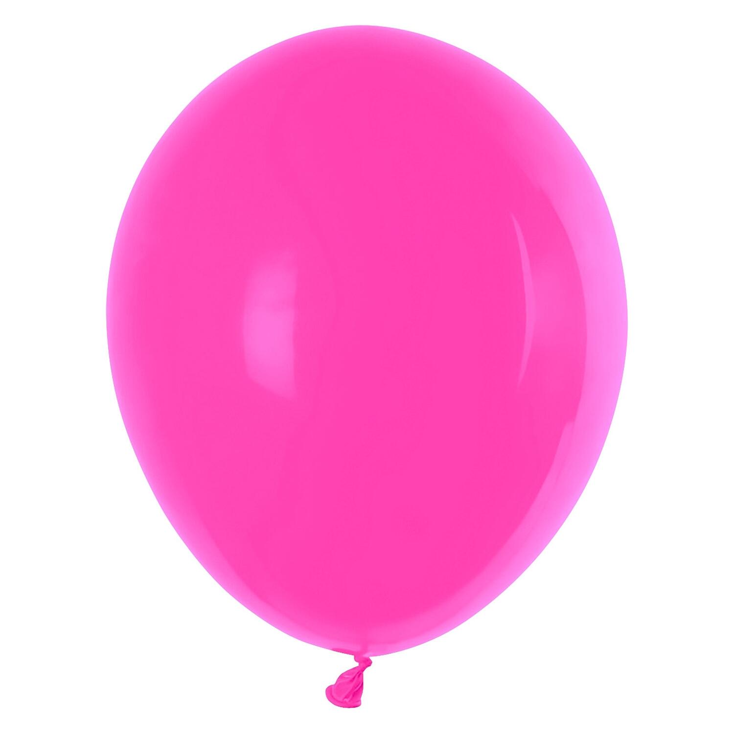 Luftballons rosa  250 mm, Gre M, 10 Stk.