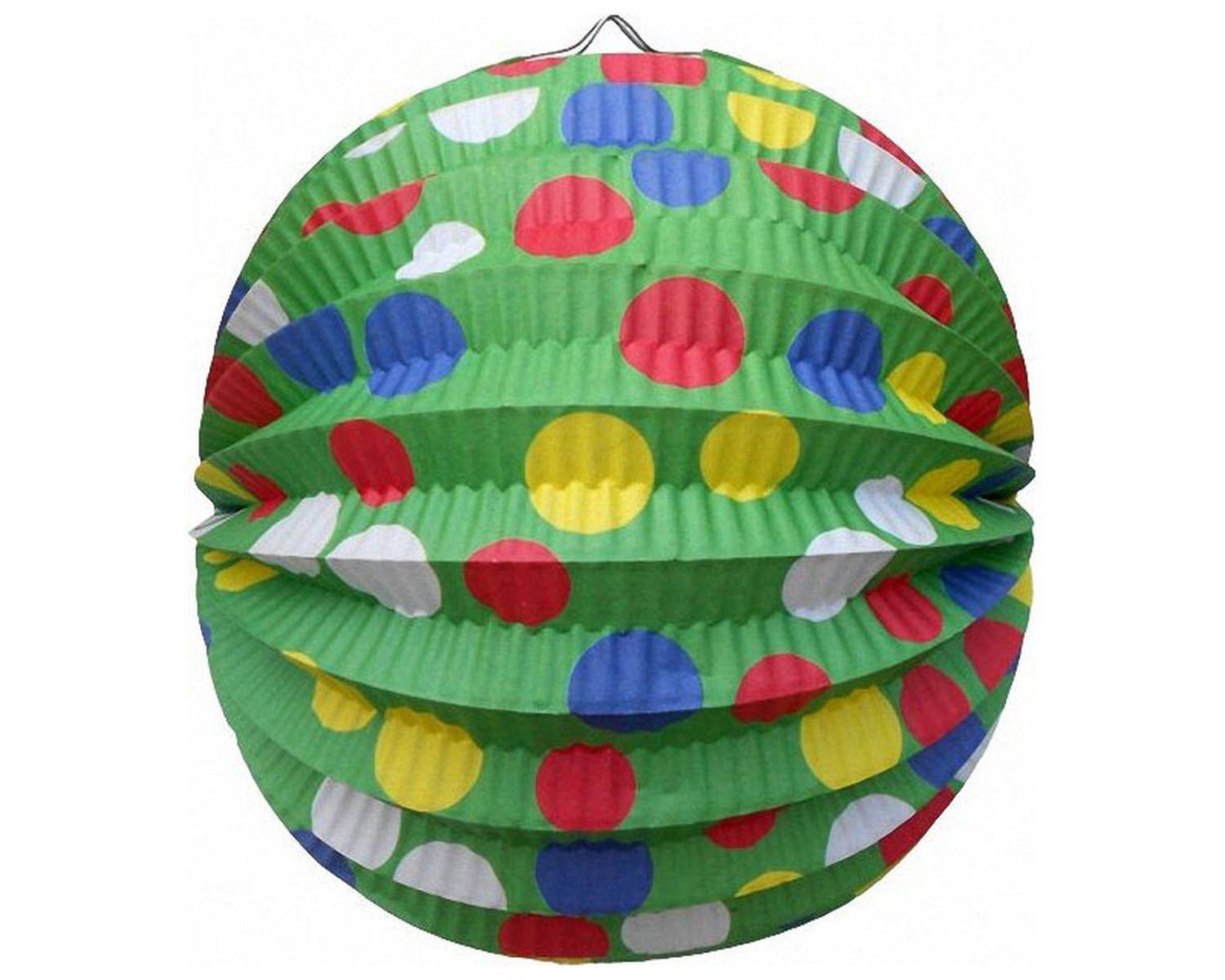 Lampion rund PARTY grn  24 cm