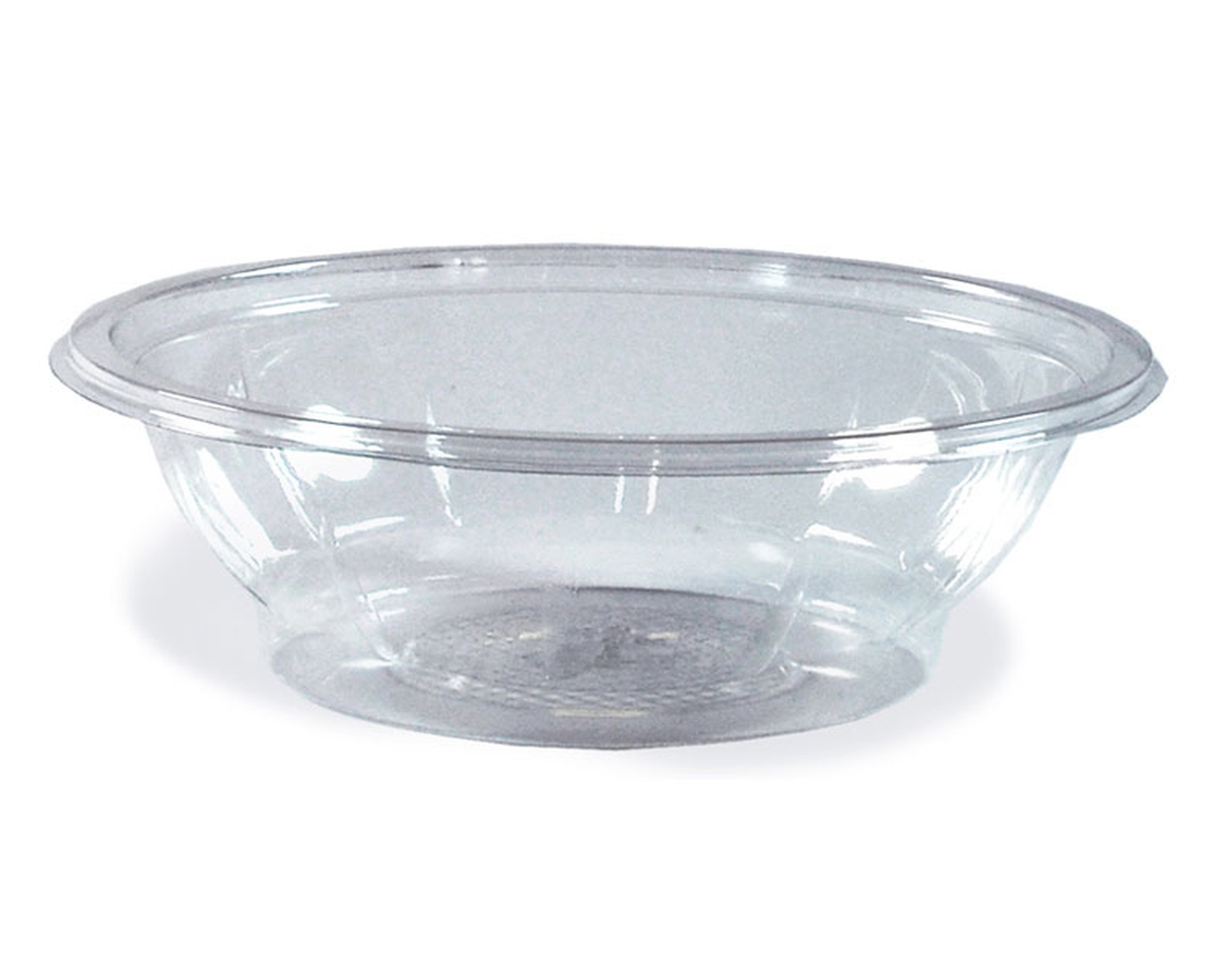 Salatschalen rund Ø 17,6 x 4,8 cm klar 500 ml (PET), 50 Stk.