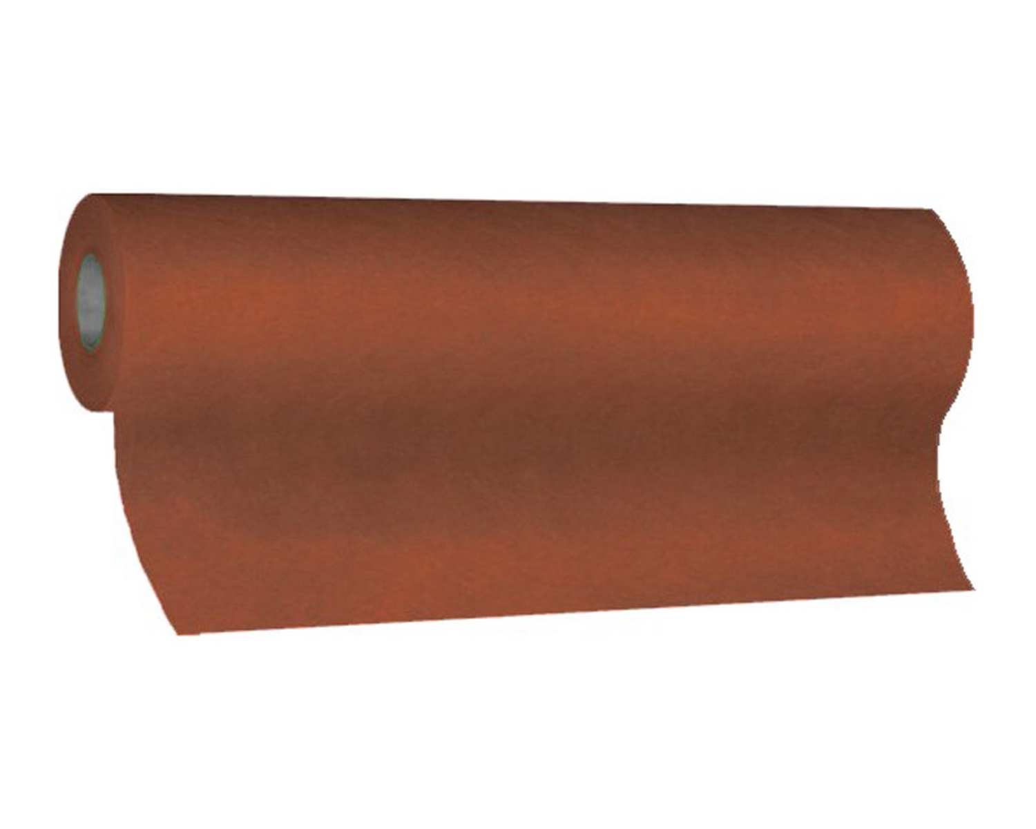 Tischläufer Airlaid 24m x 40cm - alle 120cm perforiert, stoffähnlich, braun