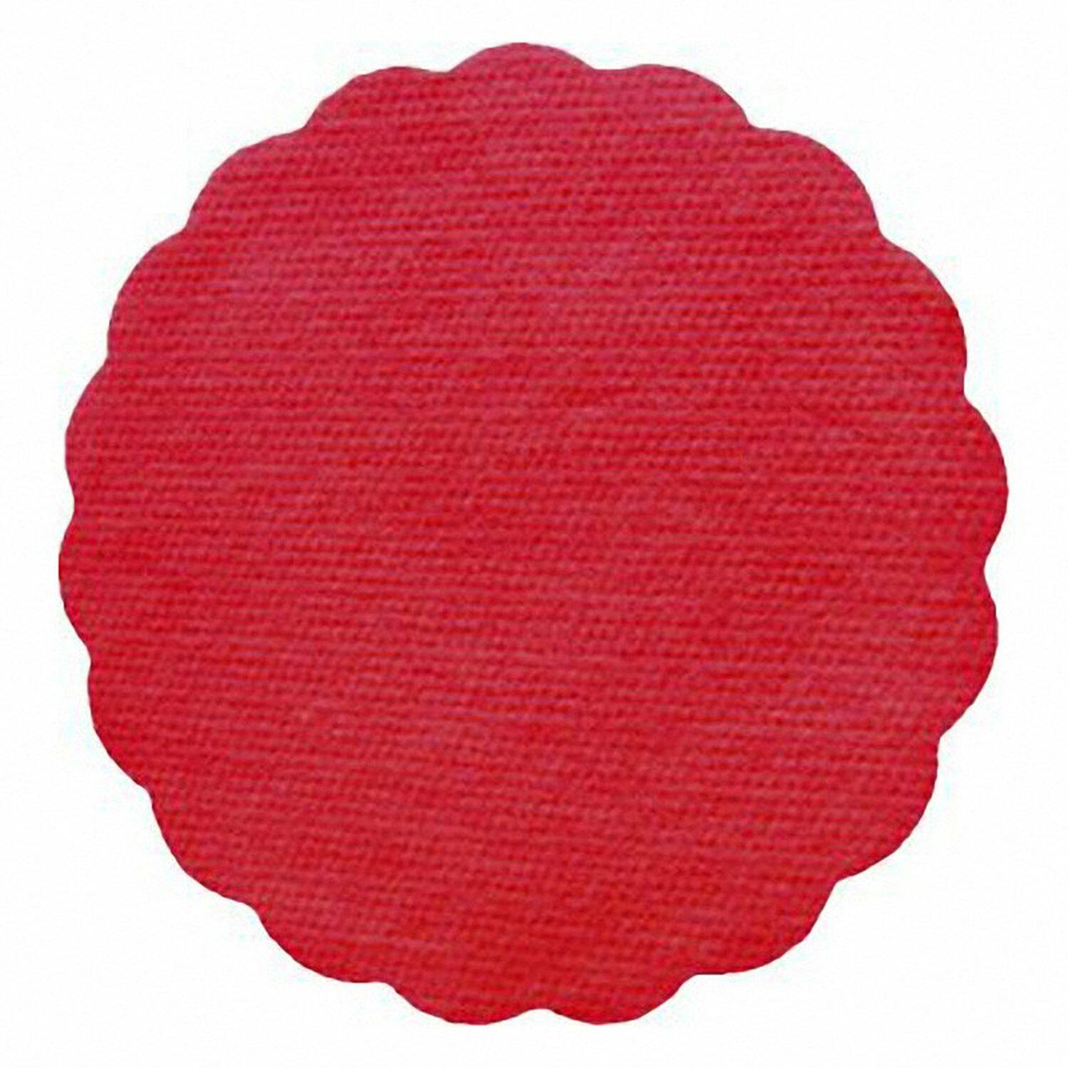 Tassenuntersetzer Glasuntersetzer, Airlaid, Ø 9cm, rot,  40 Stk.