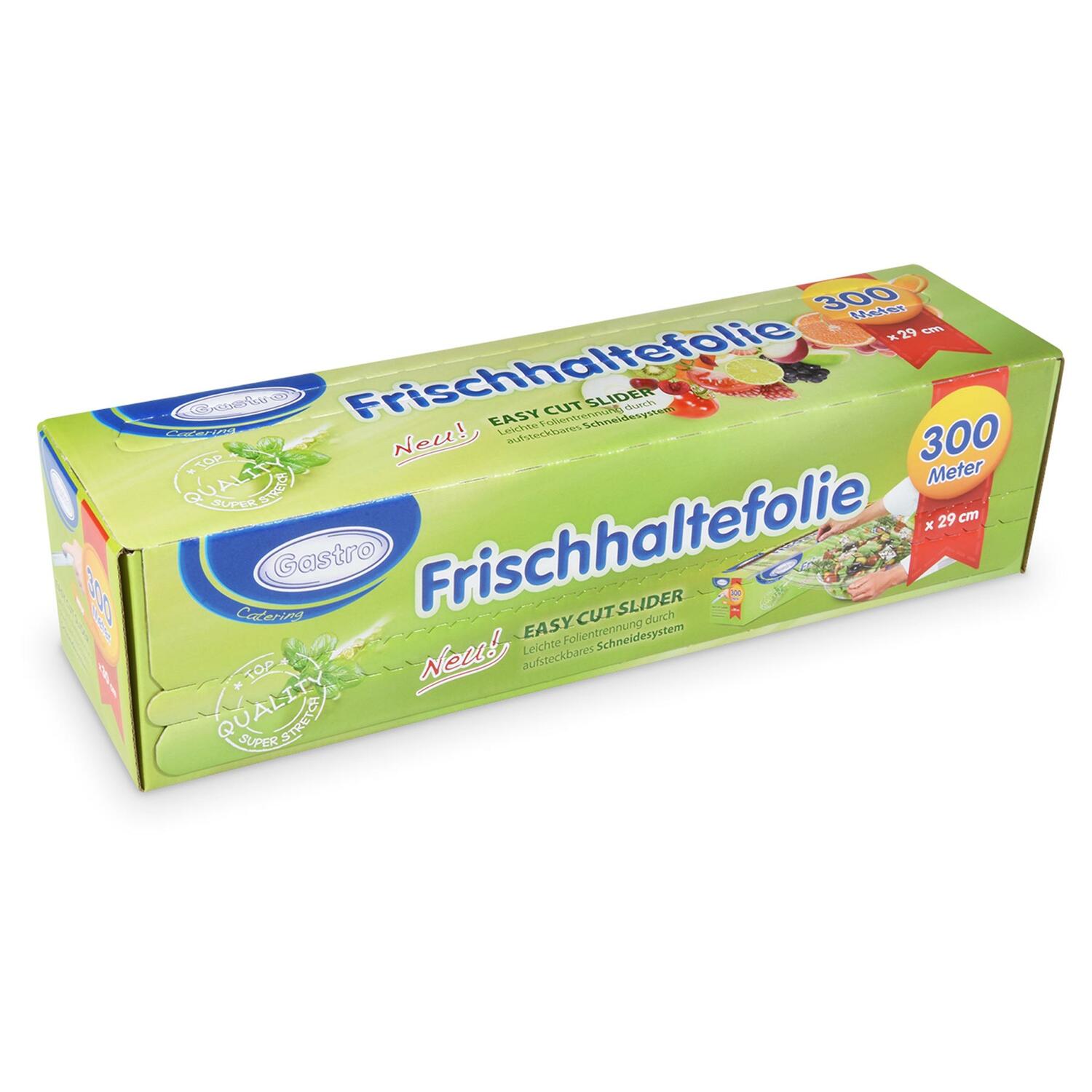 Frischhaltefolie Catering aus PVC, im Spenderkarton 29 cm x 300 m