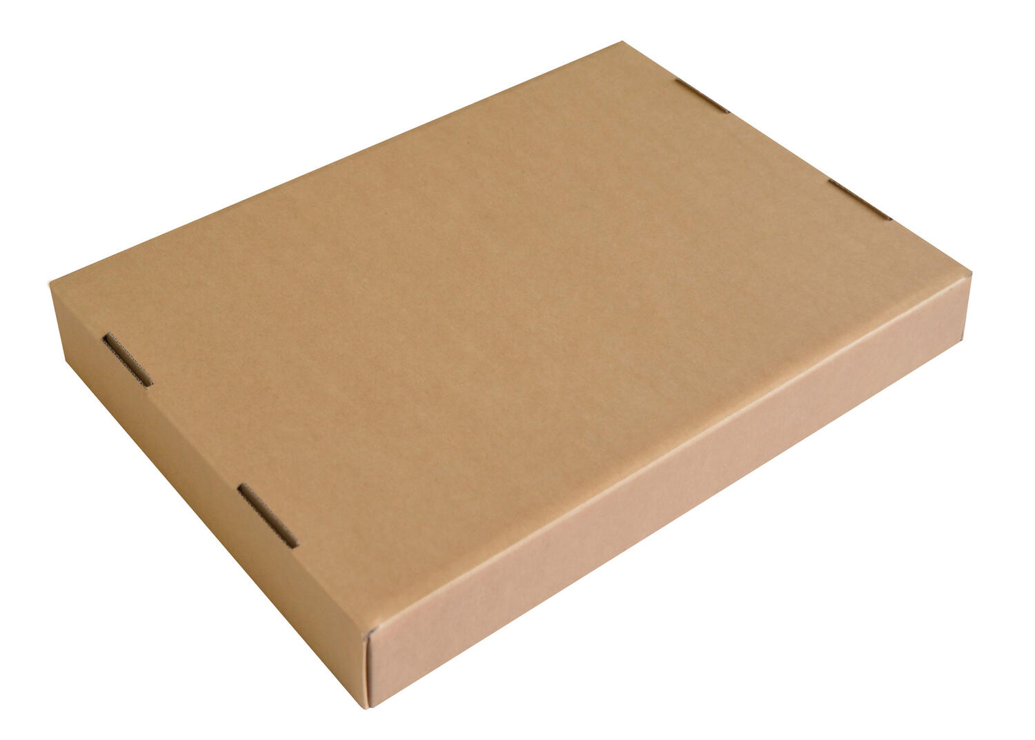 ColomPac E-Commerce Modulboxen 350 x 250 x 50mm mit Selbstklebeverschluss & Aufreifaden braun