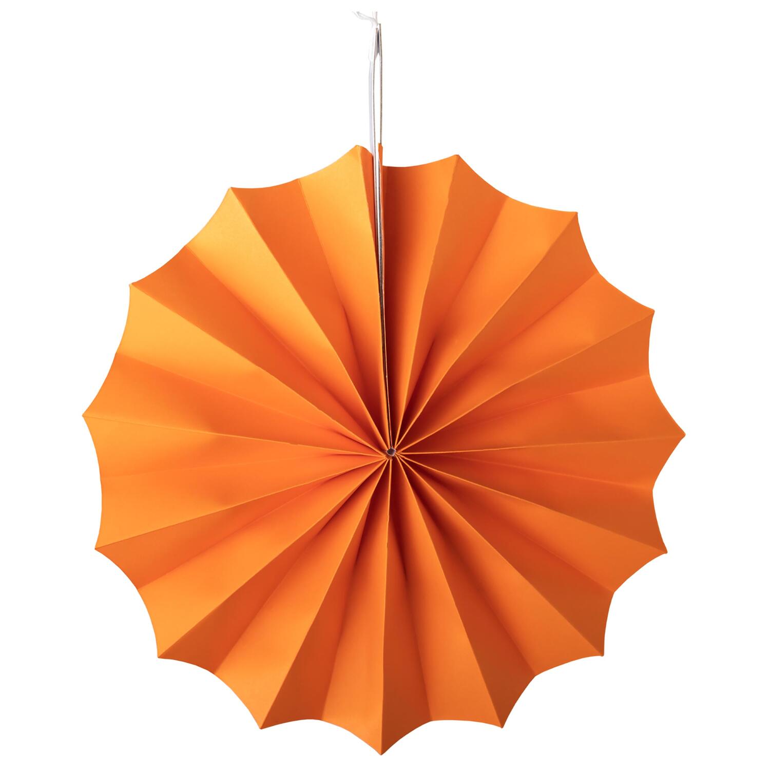 Rosetten 3er-Set schwarz/orange Ø40cm/32cm/20cm, 3 Stk.
