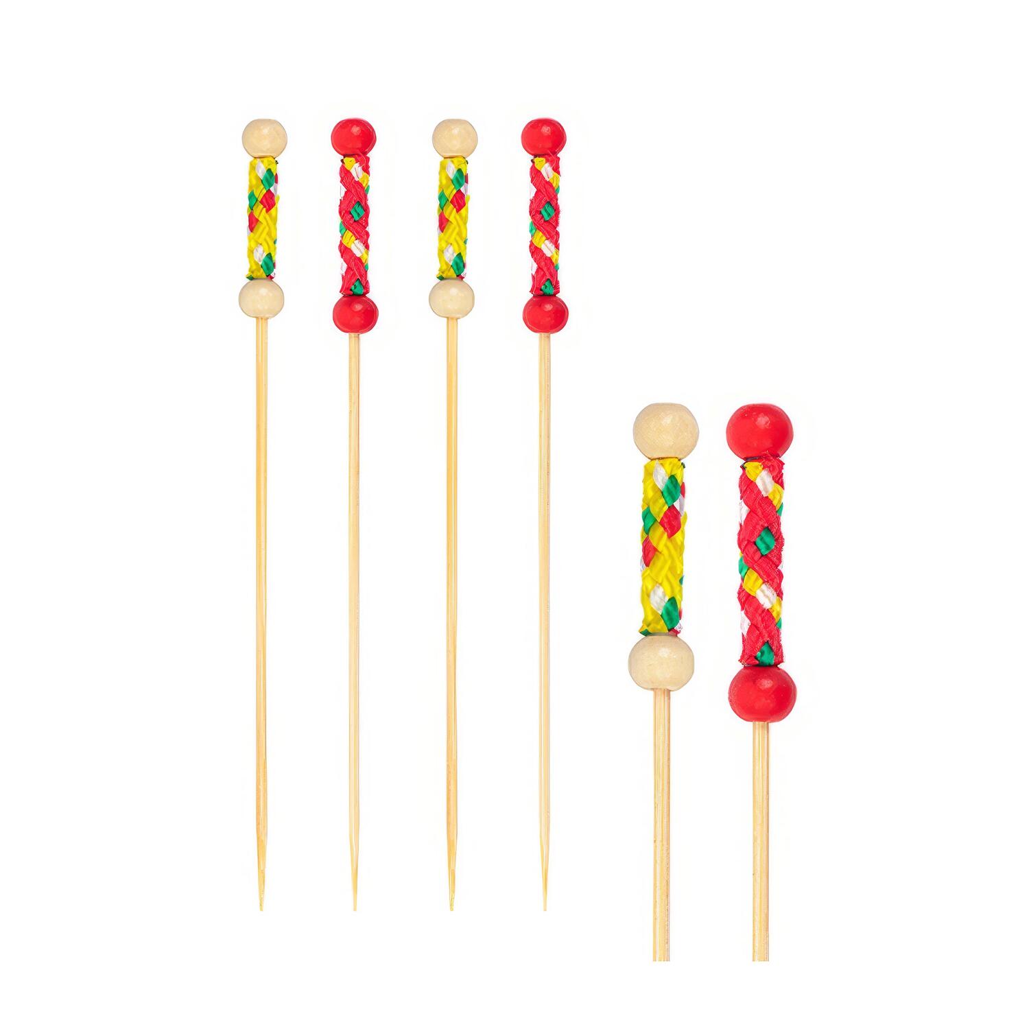 Fingerfood Spieße String aus Bambus, 7.5cm, 200 Stk.