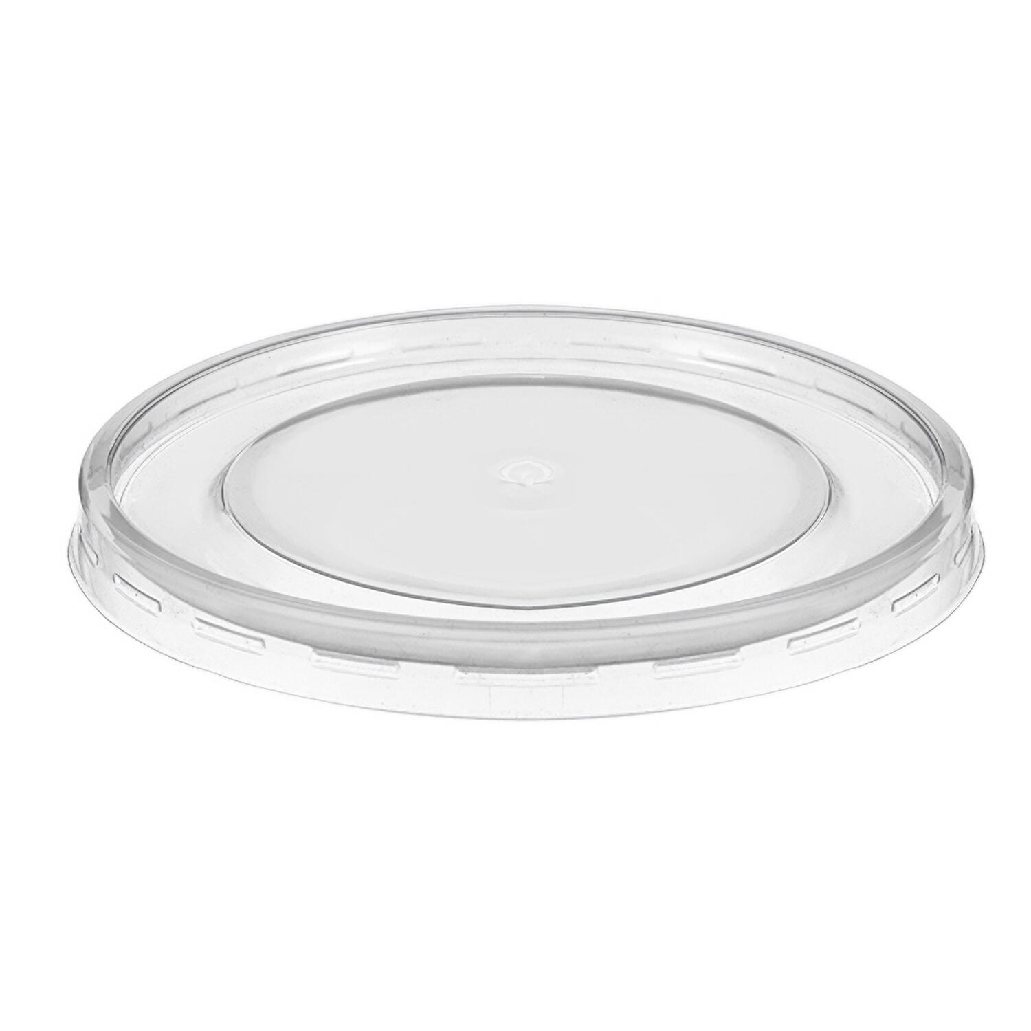 Deckel fr Suppenbecher PP rund 11,3cm  transparent, 50 Stk.