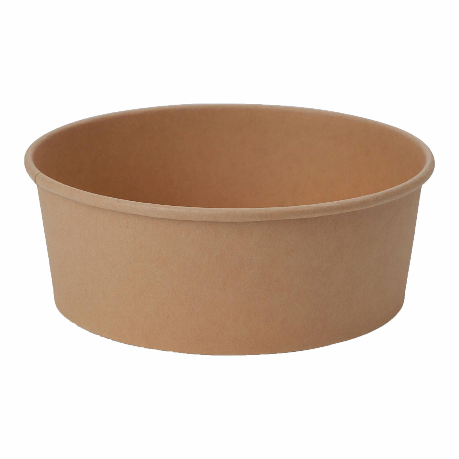 Salatschalen 1300ml aus Kraftpapier braun FSC®, 50 Stk.