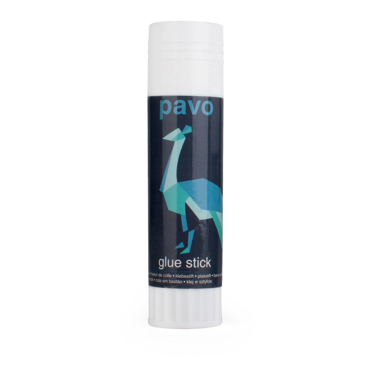 Pavo Klebestift Papierkleber für Papier Pappe Karton auswaschbar, 40 gr.