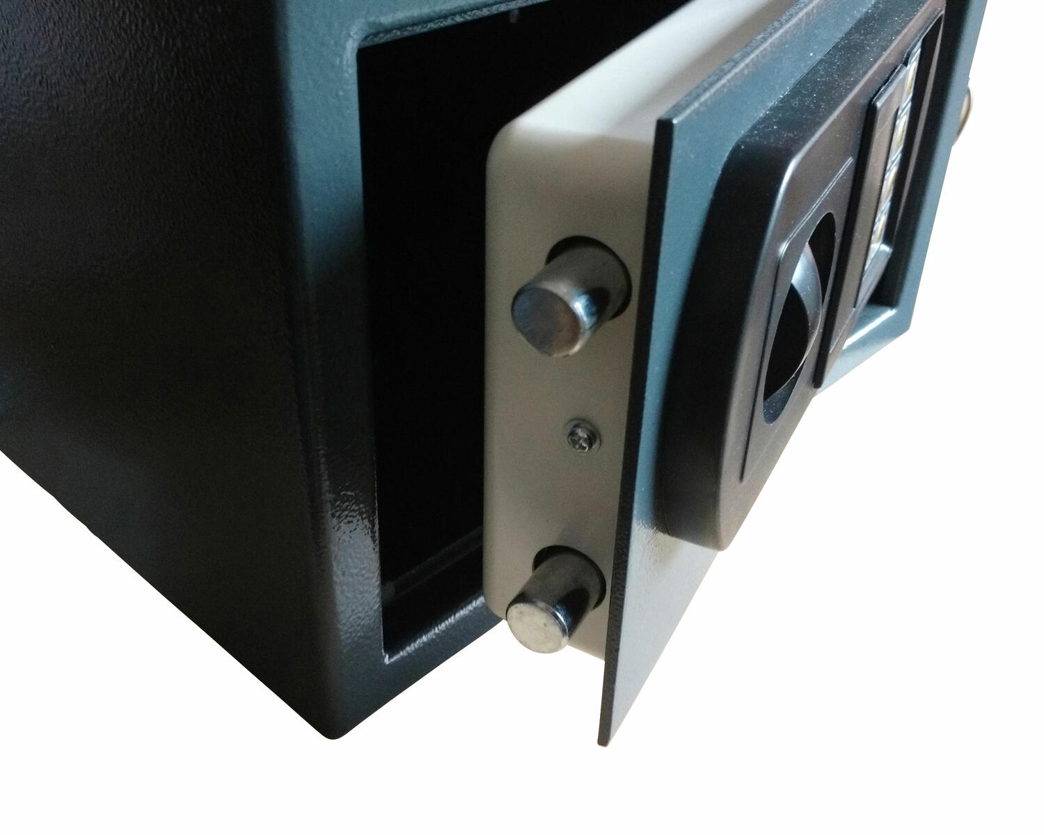 Tresor Safe 35x25x25cm mit elektronischem Zahlenschloss fr Tisch/Wandmontage anthrazit