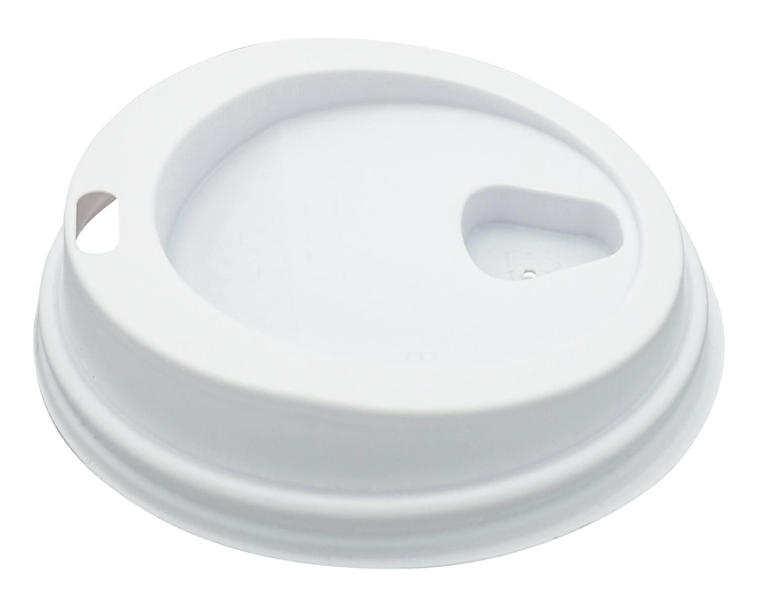 Domdeckel passend für Pappbecher - Coffee to go - 180ml mit 73mm Ø, 100 Stk.