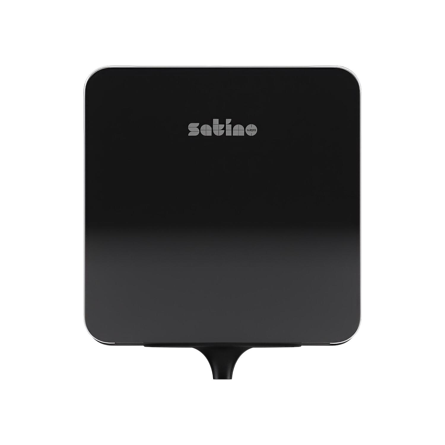 Satino Hyginity Spender Plus f�r Handtuchrollen mit Innenabwicklung, System CF1, 29,4 cm x 26,0 cm x 24,5 cm,  schwarz