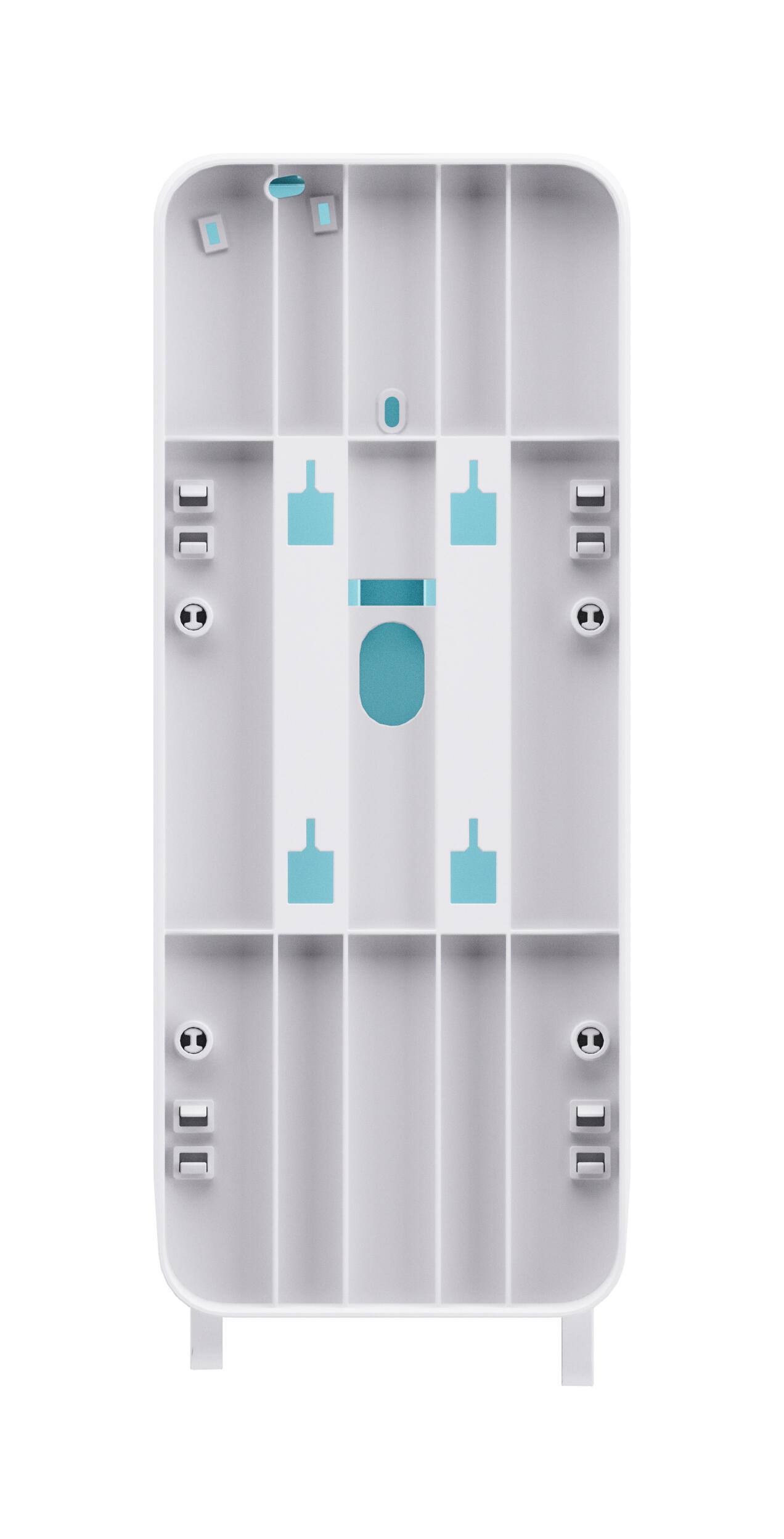 Satino System Doppelrollen Toilettenpapierspender JT3 System wei�
