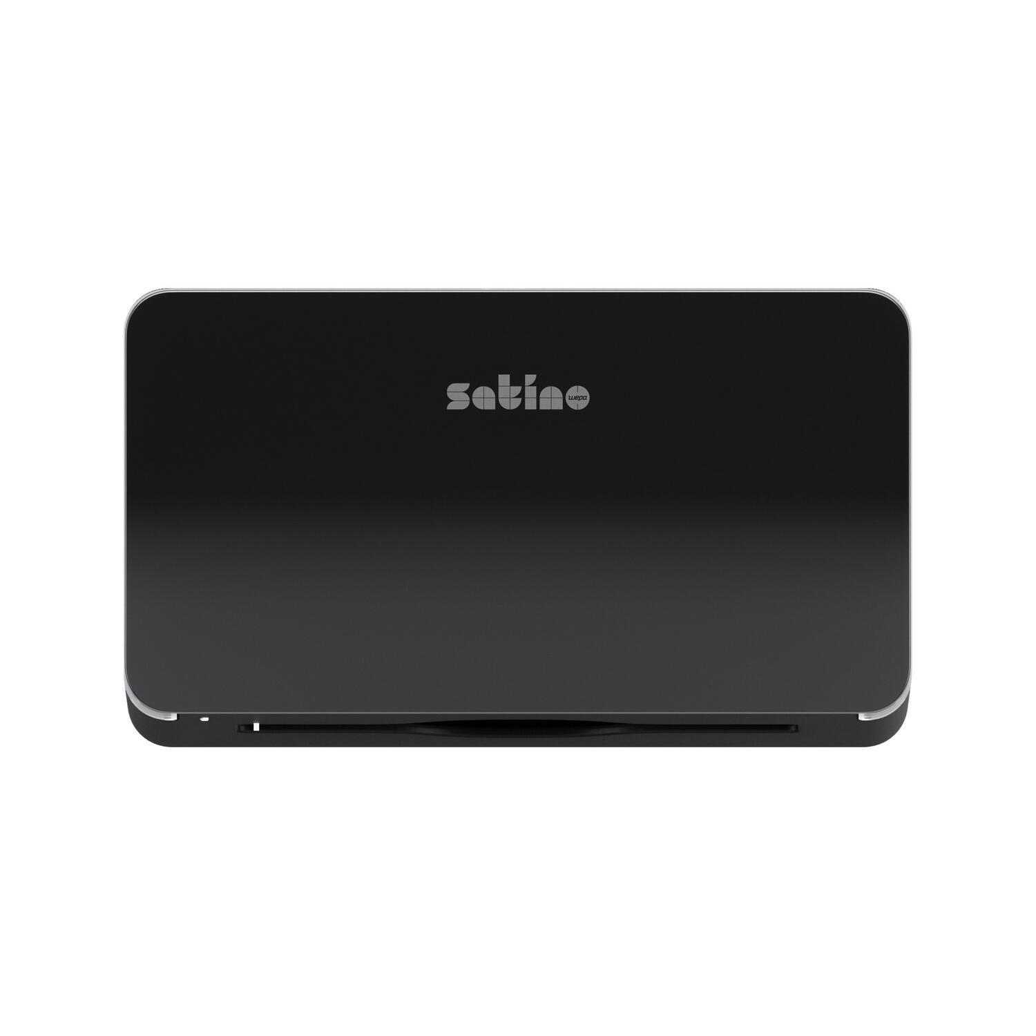 Satino Hyginity Falthandtuchspender XS, System PT3,  17,6 cm x  30,1 cm x  15,1 cm, schwarz