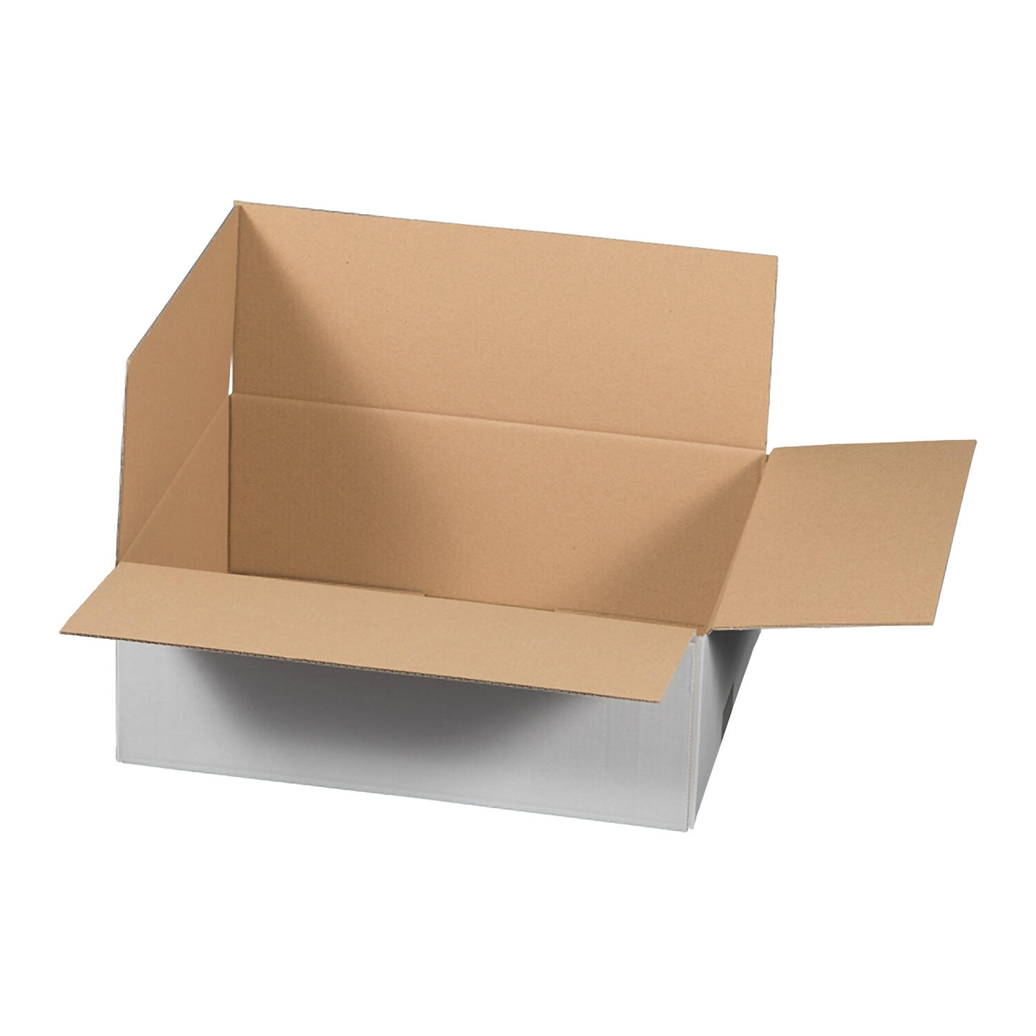 Faltkarton  400x300x150mm (Außenmaß) 1-wellig weiß