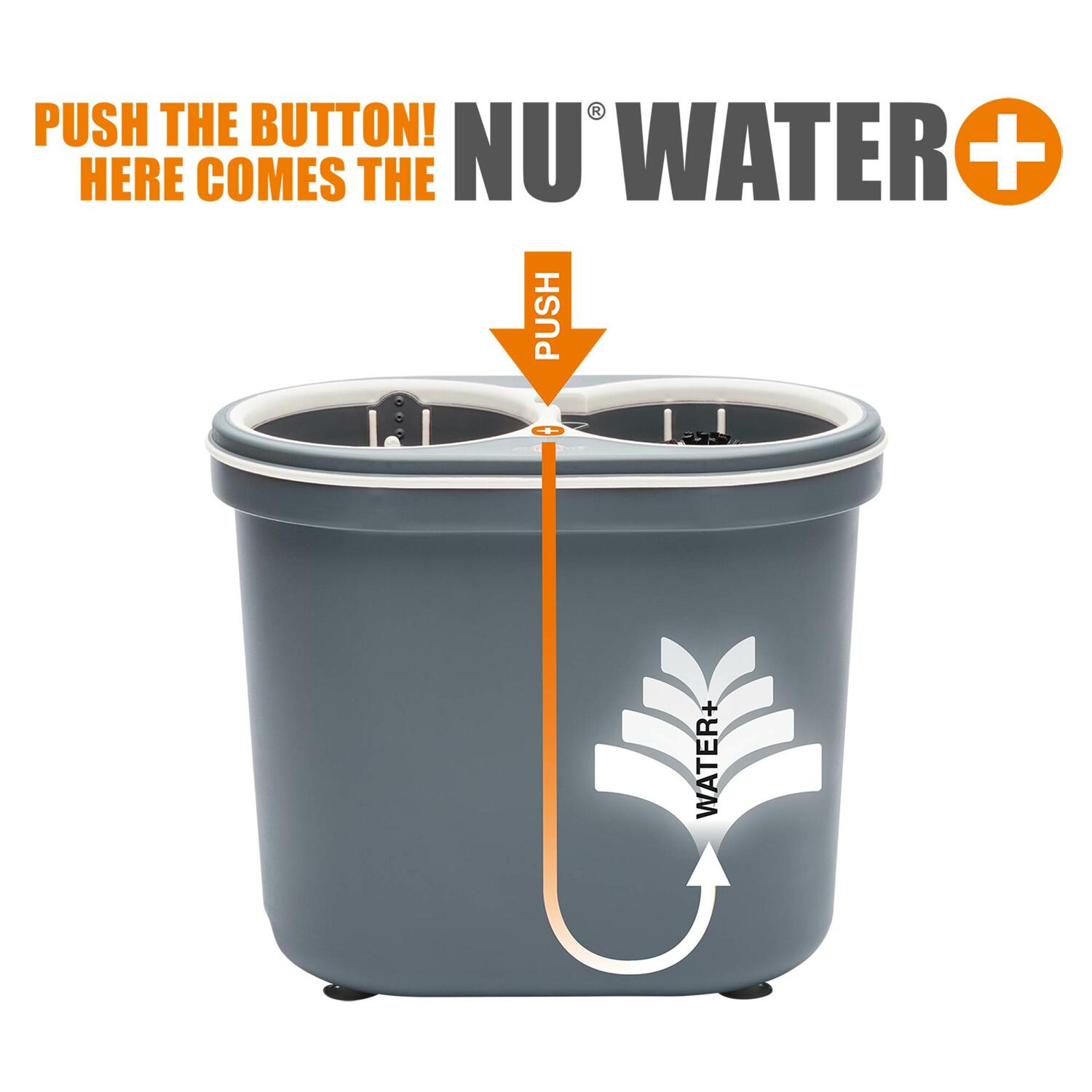 Splboy NU water+ portable Tragbarer Geschirrspler Vorteilsset + Reinigersset
