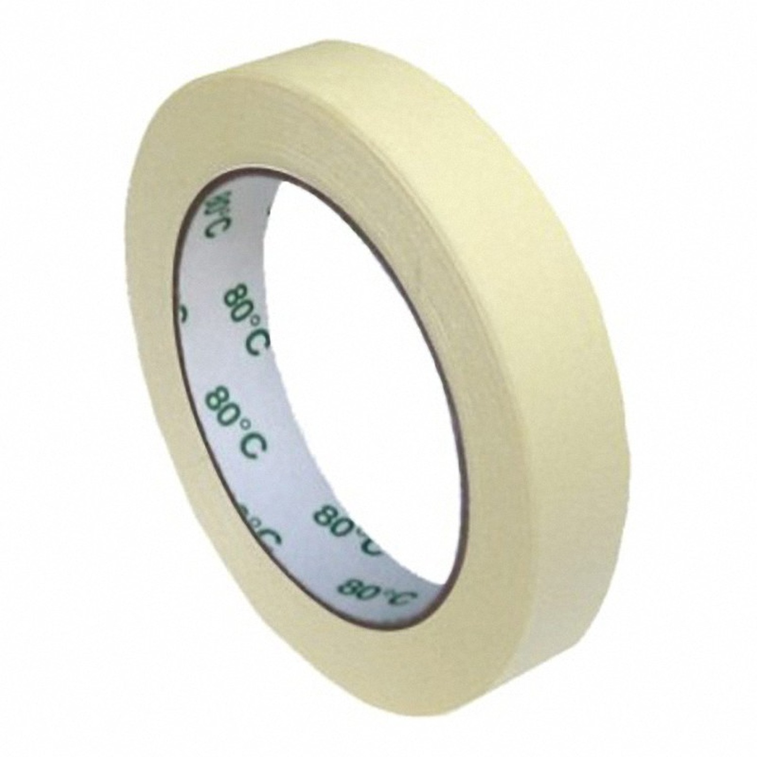 Kreppband Kreppklebeband Montageband PLUS, bis 80° C beige, 19mm x 50m